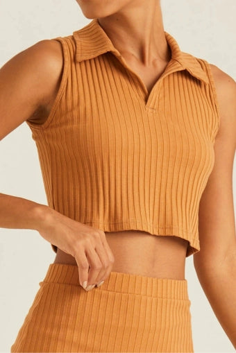 Polo Vest Ginger