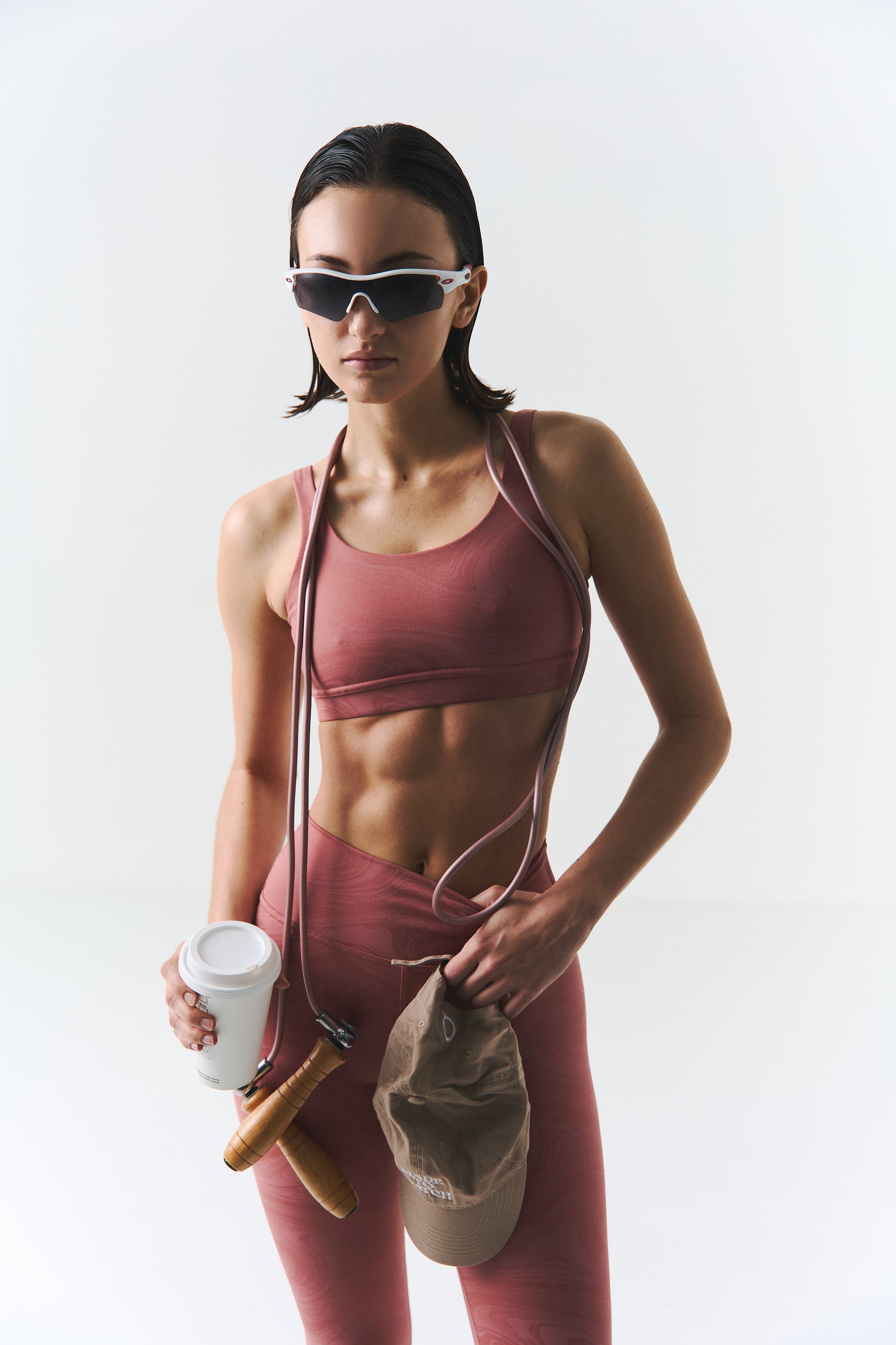 Throwback Twisted Sports Bra - High Intensity