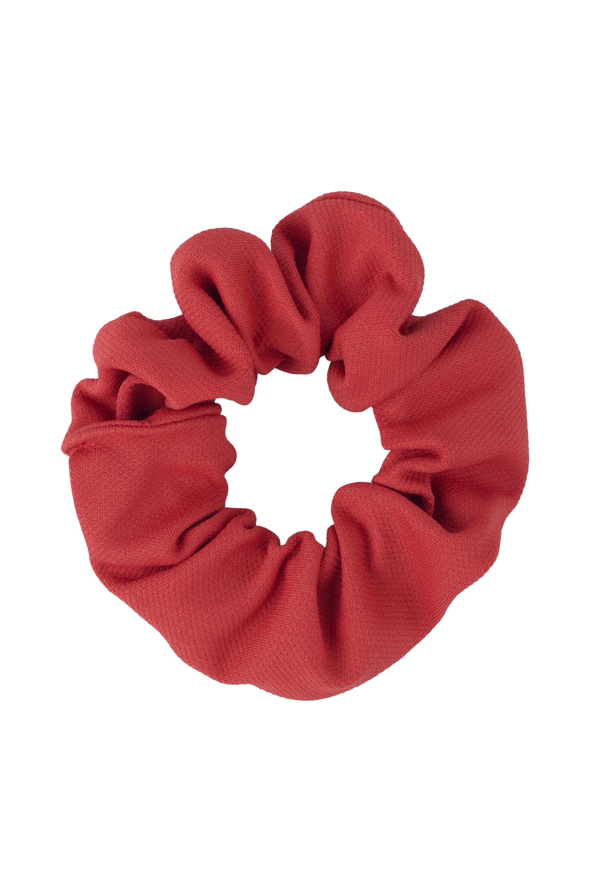 Small Everyday Flex Scrunchie - Red - unique