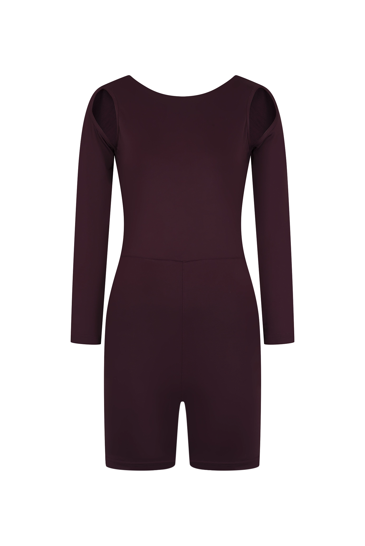 Burgundy Surfline Romper - Low Intensity