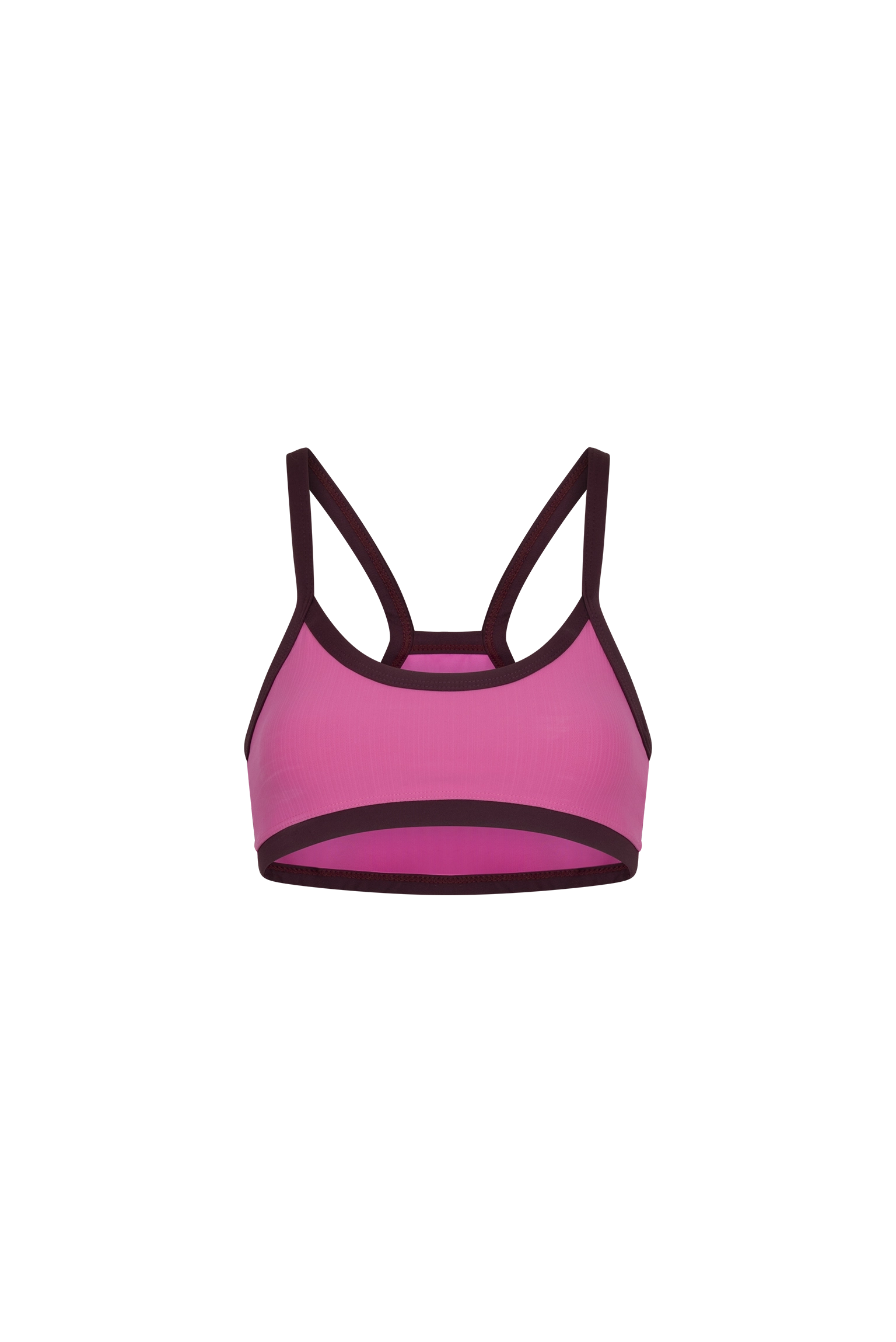 Fuschia Contour Sports Bra - High Intensity