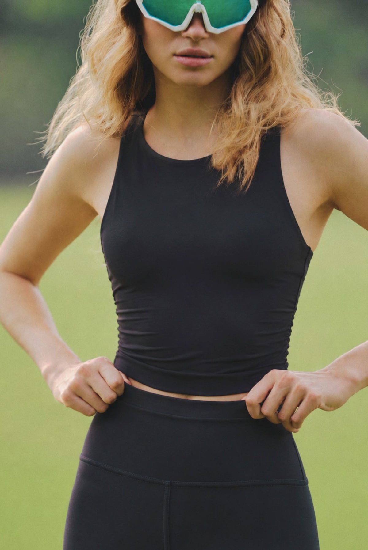 Black Balance Tank - Low Intensity
