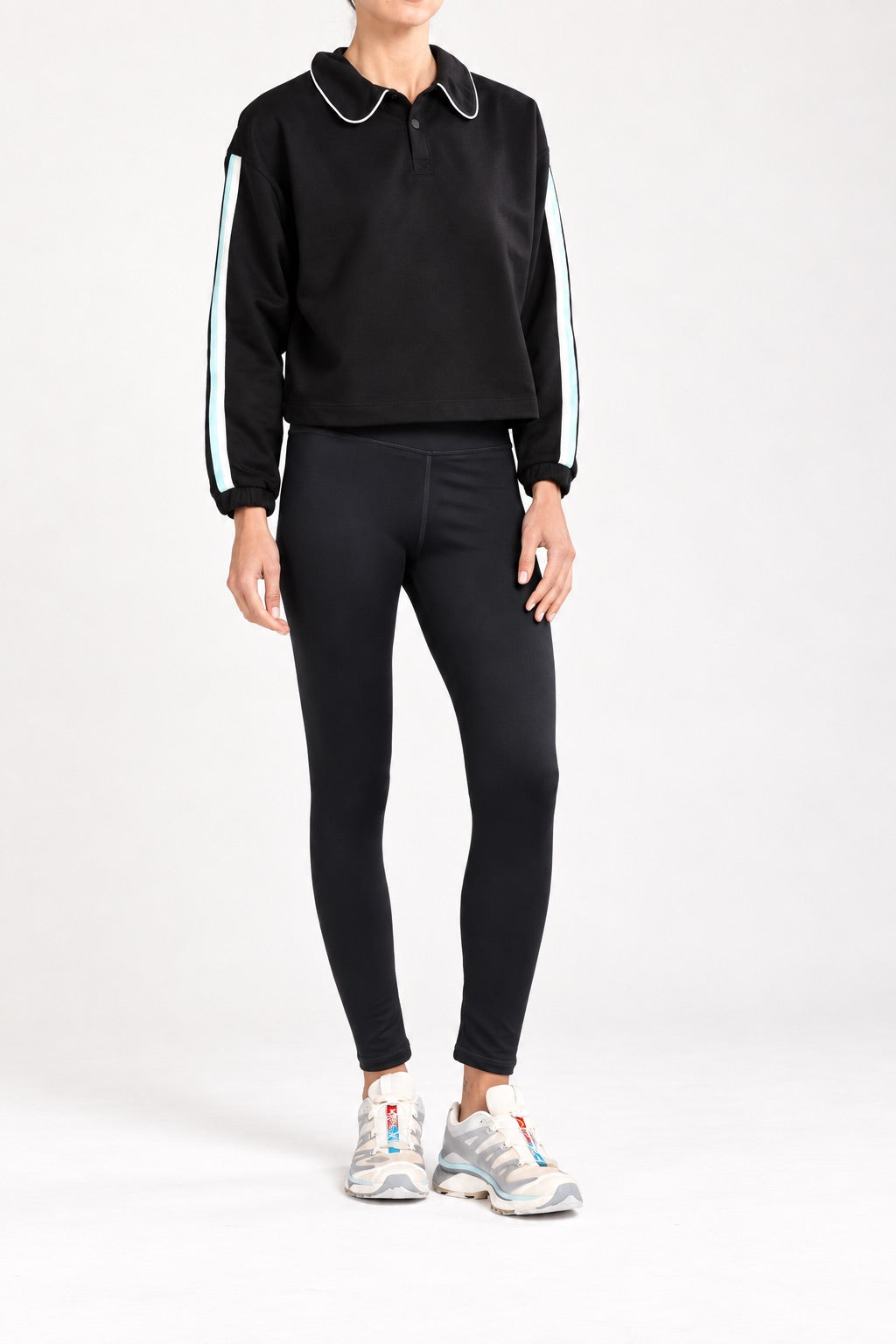 Black Fiesta Sweater - front