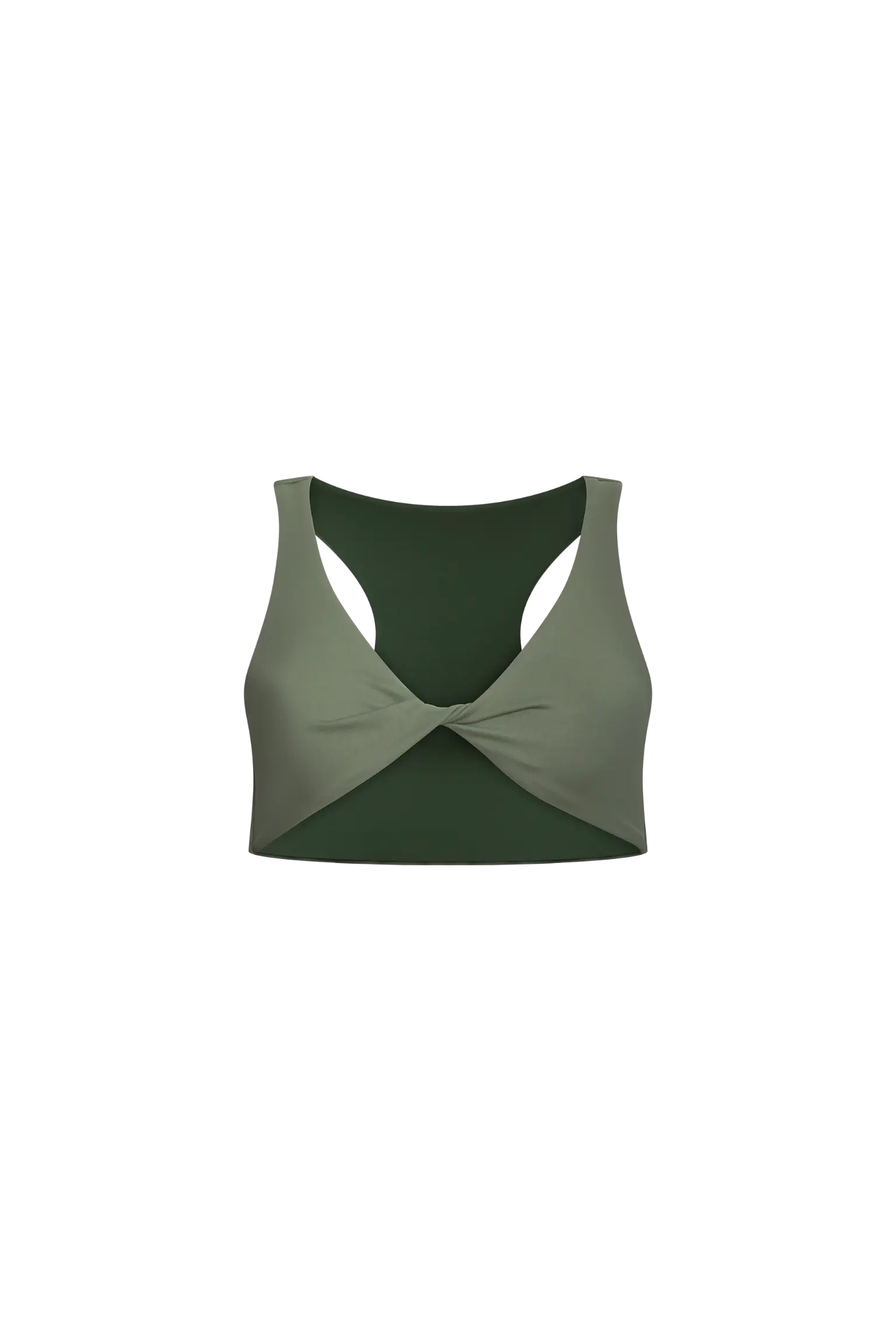 Matcha Green Exhale Sports Bra - High Intensity
