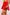 Detalle del short interno de la falda Eclipse roja Cherry Pop